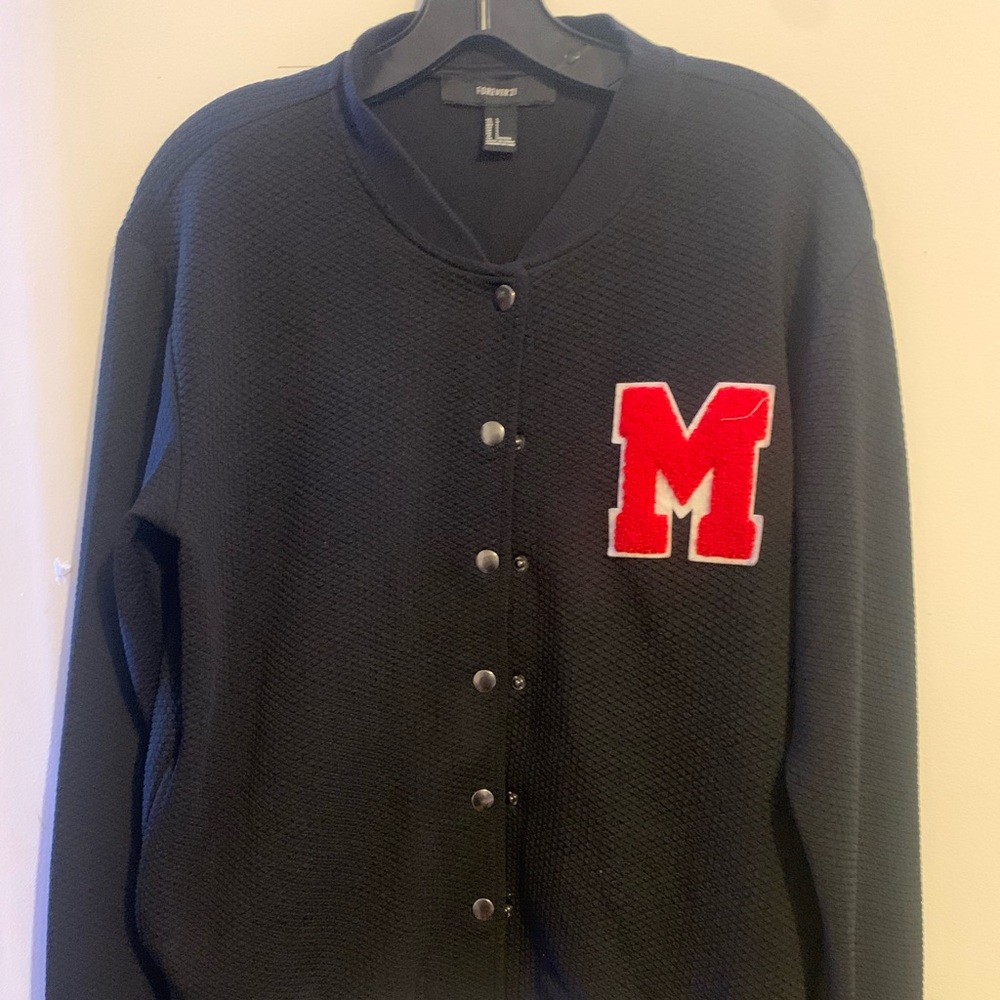 Button down sweater